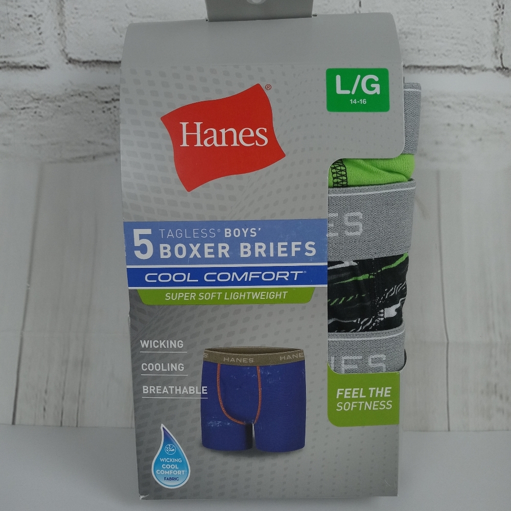 Hanes Boy's Boxers Briefs